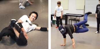 ブレイクダンスを専門で学べるブレイキングコースのイメージ写真です。ダンス専門の高校東京芸能学園のブレイキンコースは、オリンピックや世界大会などで活躍するブレイクダンサーを目指しながら高校卒業できるブレイクダンス専門のコースです。
